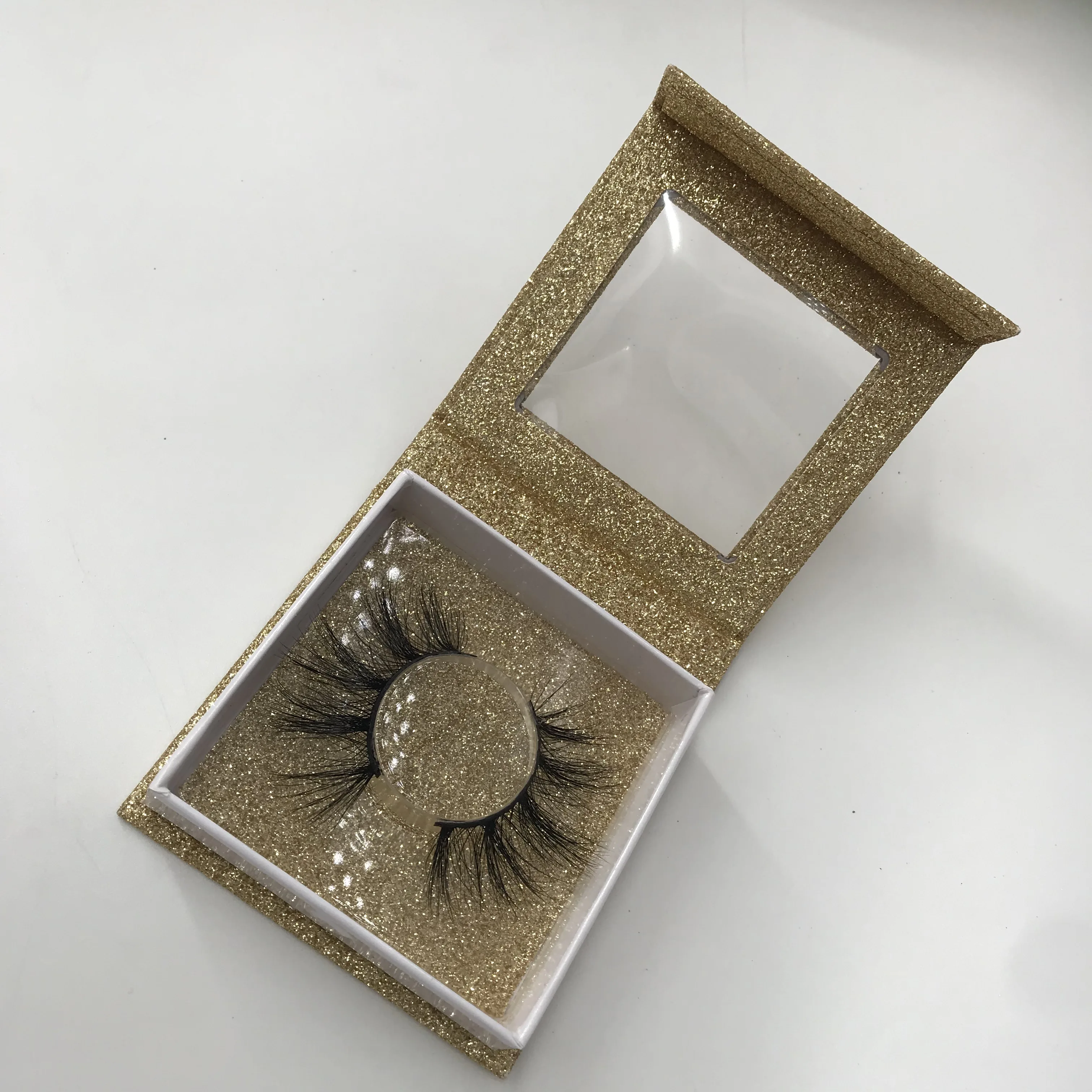 6 парт/лот 25 мм 5D норковые ресницы дешевые высококачественные под заказ блестящая