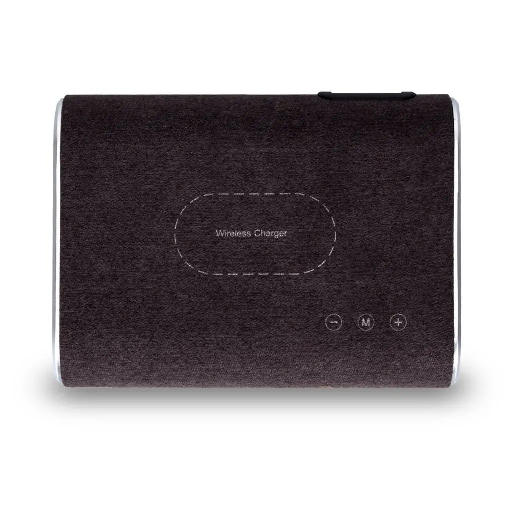 Умное Беспроводное зарядное устройство Bluetooth динамик стерео музыкальный плеер