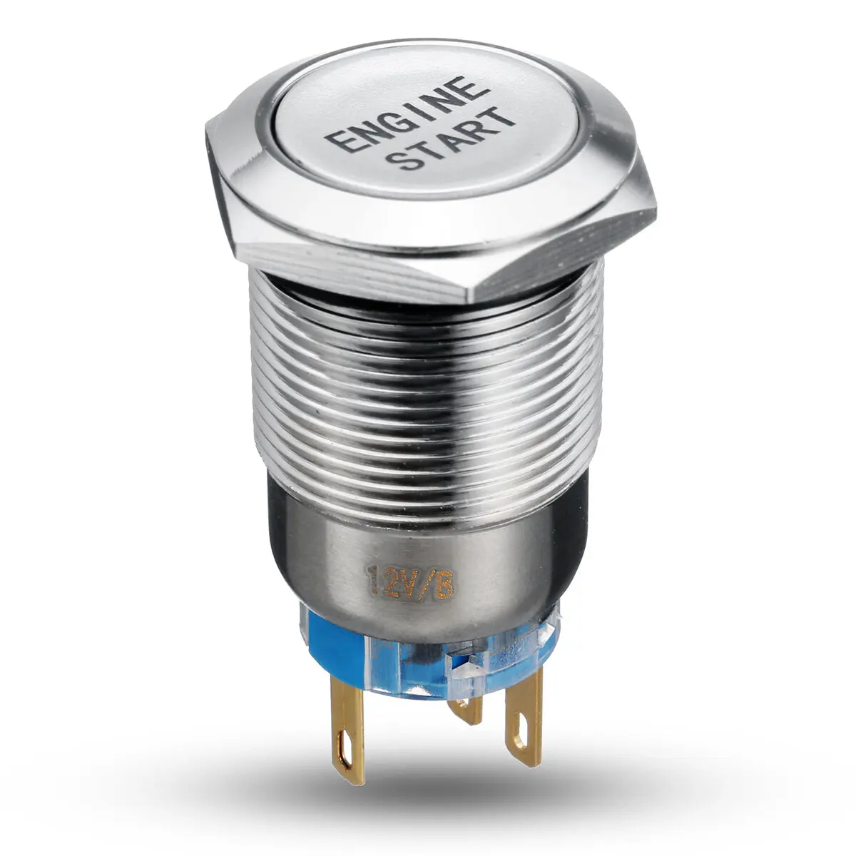 19 мм водонепроницаемый автомобильный двигатель Старт кнопочный переключатель