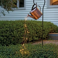 new star shower garden art light iron stand sprinkler design lighting garden decoration lawn lamp landscape decorative stakes