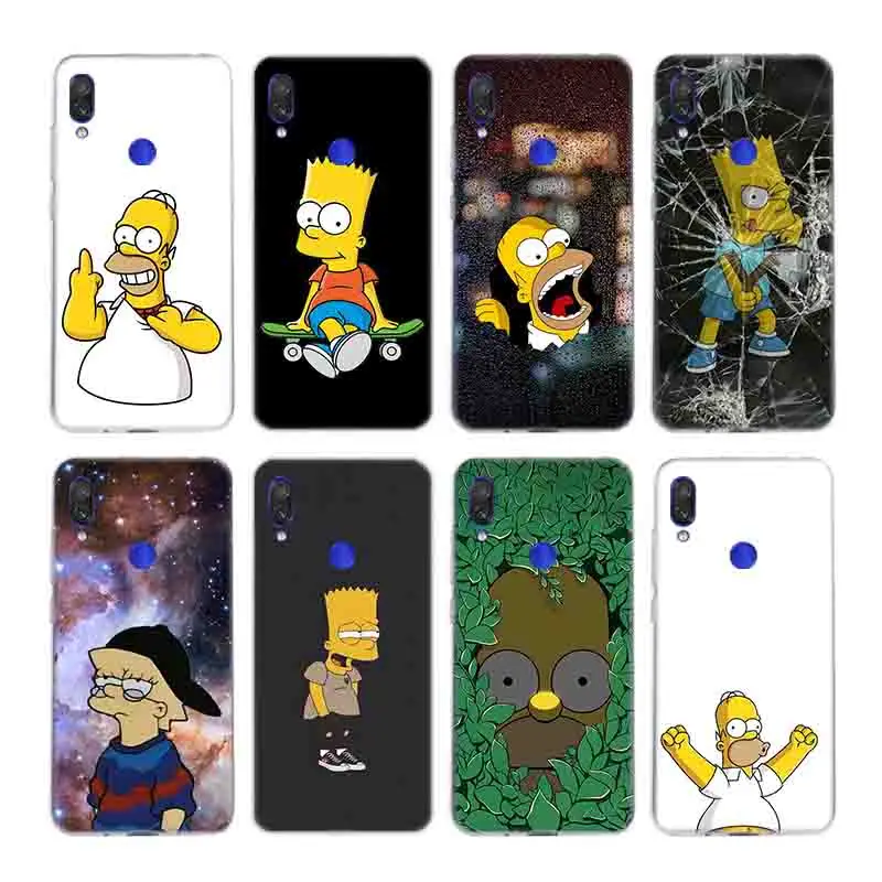 Homero Simpson Модный мягкий защитный чехол для телефона Xiao mi 9TPro 9T 9 9SE 8 A3lite Pocophone F1 A3 8Lite A2