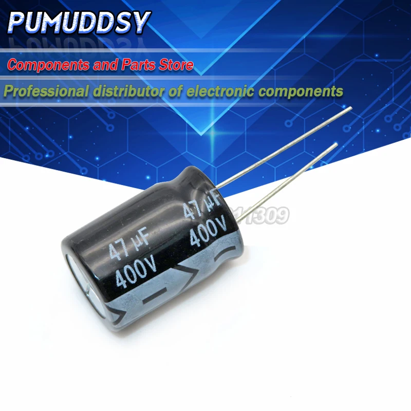 5 шт. высококачественный электролитический конденсатор 400V47UF 16*22 мм 47 мкФ 400V |
