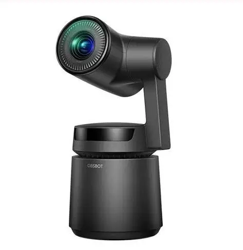 Черный OBSBOT 3 Осевая съемка 360 4k 60fps стабилизированная ручная камера авто-менеджер AI отслеживание селфи видео для Vlog Live - Цвет: Черный