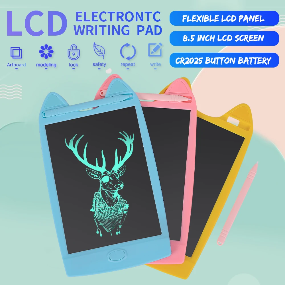 8 5 дюймов ЖК дисплей письма планшет цифровой графический рукописным вводом
