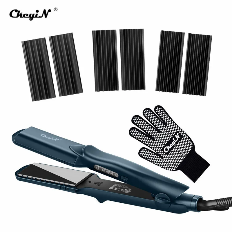 

Выпрямитель для волос 4 в 1, турмалиновый, керамический, с нагревом, 30s