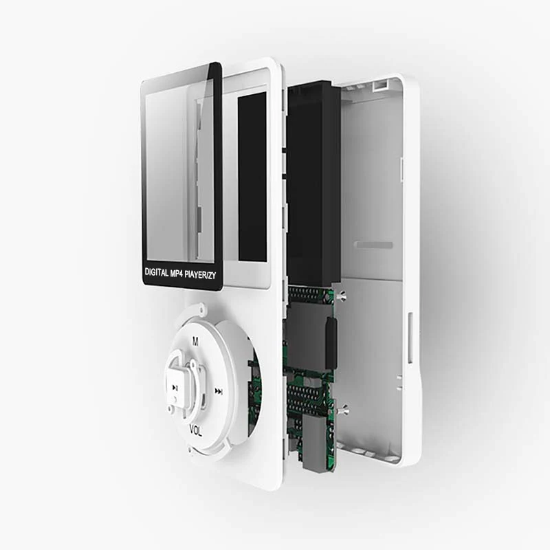Лидер продаж, Оригинальная английская версия, Ультратонкий MP3-плеер с 8 Гб для хранения, экран 1,8 дюймов, может воспроизводить 80 h, RUIZU X02