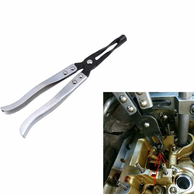 

Car Engine Oil Valve Spring Clamp Disassembly Stem Seal Gasket Pliers Remover