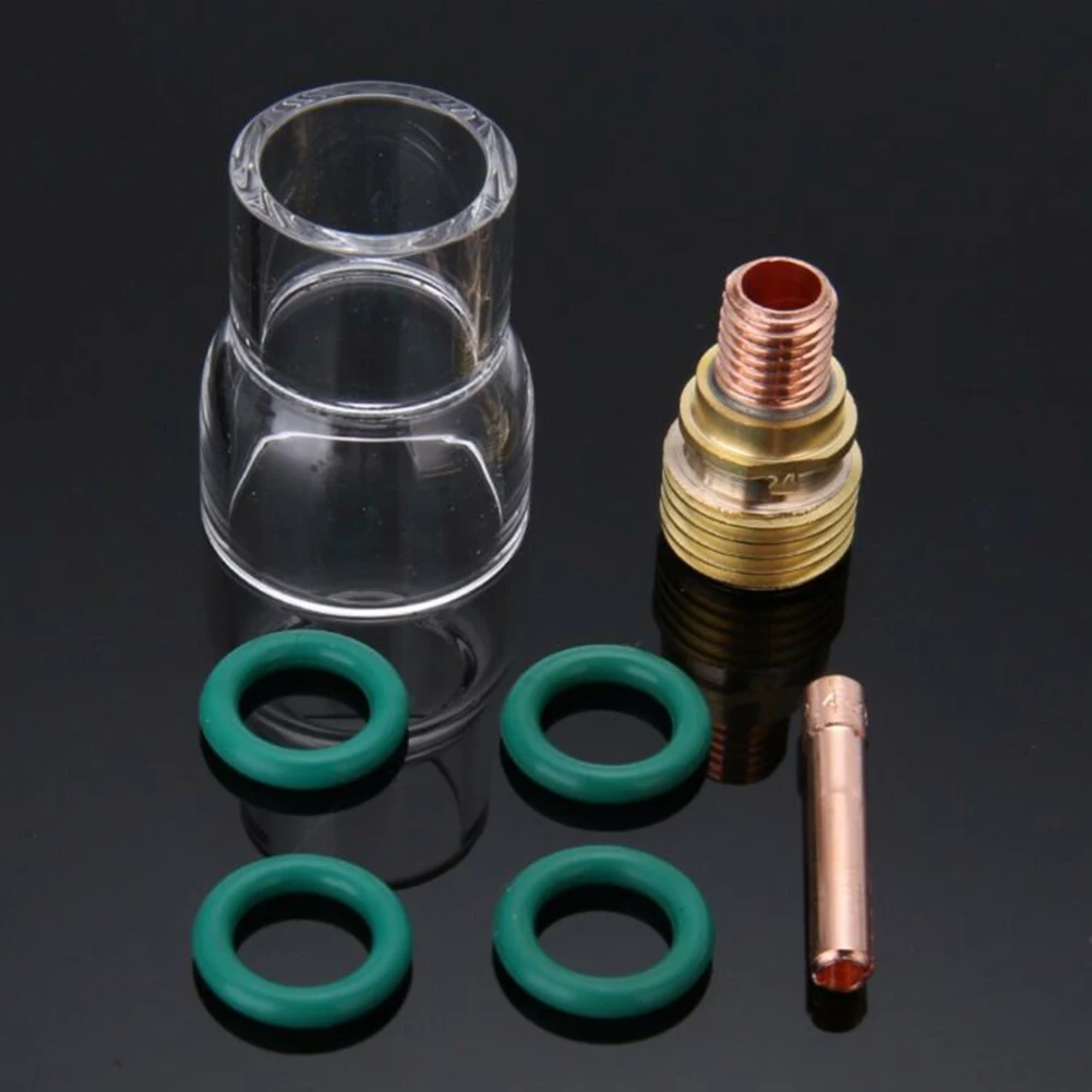 

Welding TIG Welding Tool 7pcs/Set Cup For WP-9/WP-20/WP-25 Gas Lens Stubby