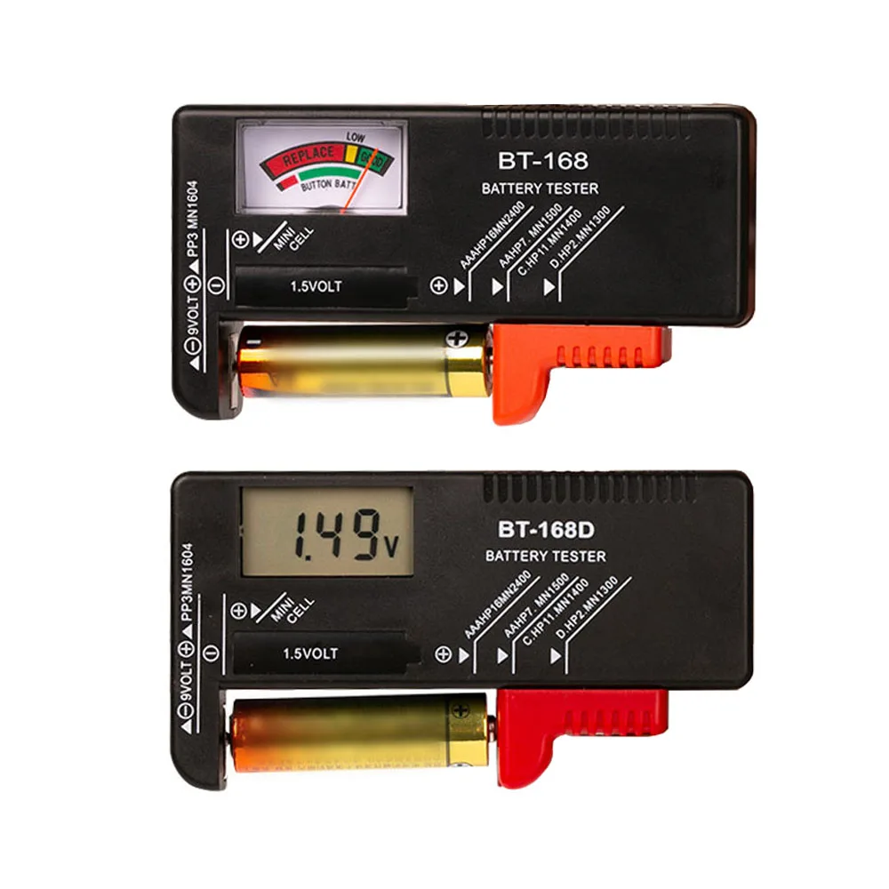 Цифровой тестер емкости аккумулятора диагностический инструмент ЖК дисплей