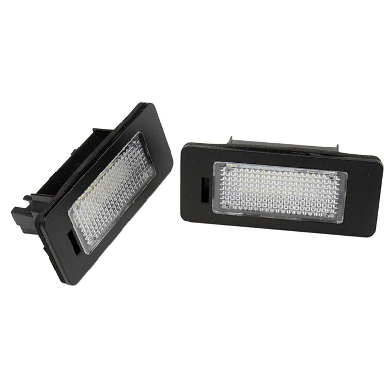 HAUSNN 2X Car LED 24SMD License Plate Light Number Lamp 12V for Skoda Fabia Superb Yeti | Автомобили и мотоциклы