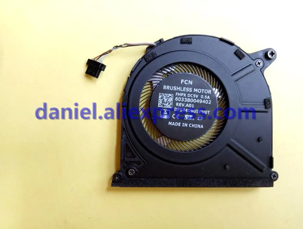 Оригинальный вентилятор охлаждения ноутбука HP DFS440605PV0T F HP X 6033B0049402