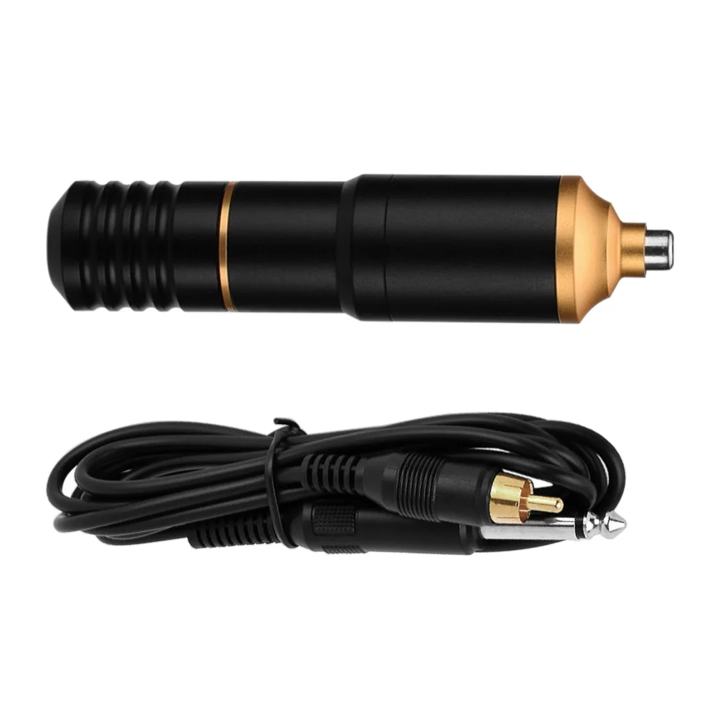 

Durable Salon Rotary Motor Machine Cartridge Needle Pen Black+Golden