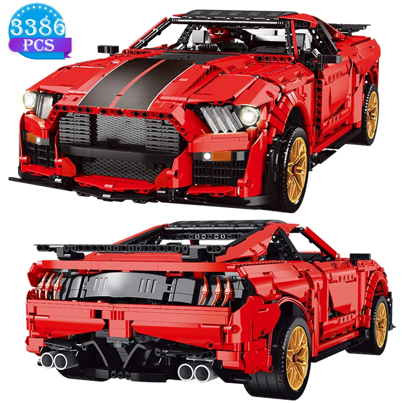 

Техническая идея, знаменитый конструктор спортивного автомобиля, Сборная модель гоночного автомобиля «сделай сам», набор деталей, игрушки ...