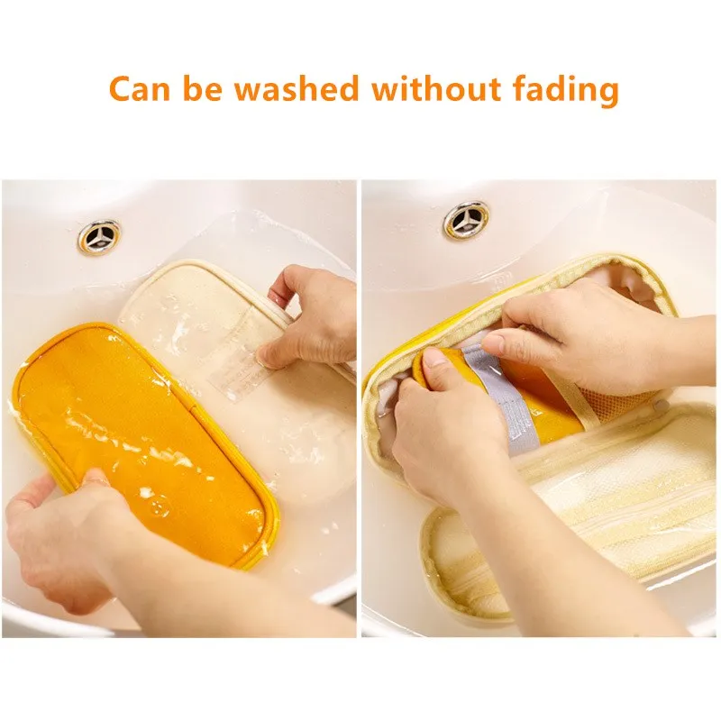 Сжимаемый высококачественный тканевый чехол для карандашей Большой