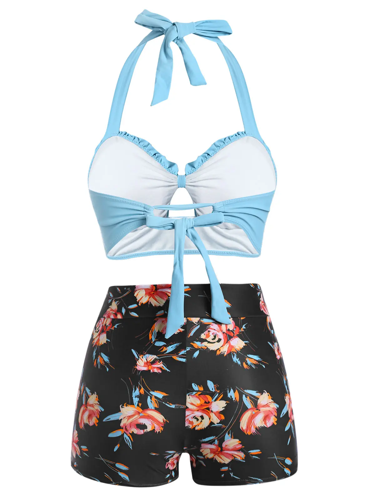 Wipalo новинка бикини сексуальное с высокой талией женский купальник Холтер