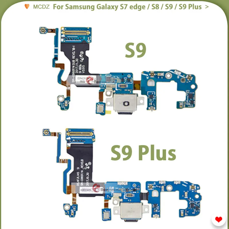 Новый гибкий кабель для samsung Galaxy S7 edge / S8 S9 Plus USB зарядное устройство разъем