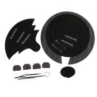 cymbal mute pad drum head pad drum kit set accessory for drummer black