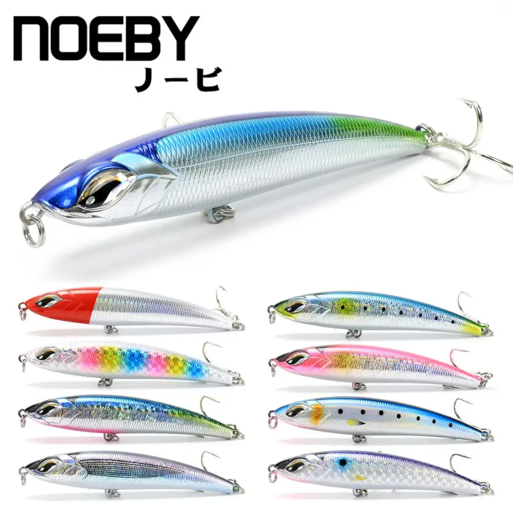 Новинка приманка для рыбалки NOEBY 150 мм/62 г с лазерной поверхностью карандаш