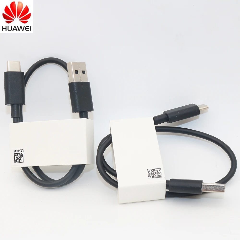 Оригинальный кабель HUAWEI 35 см USB 3 0 Type C для быстрой зарядки и передачи данных huawei P9