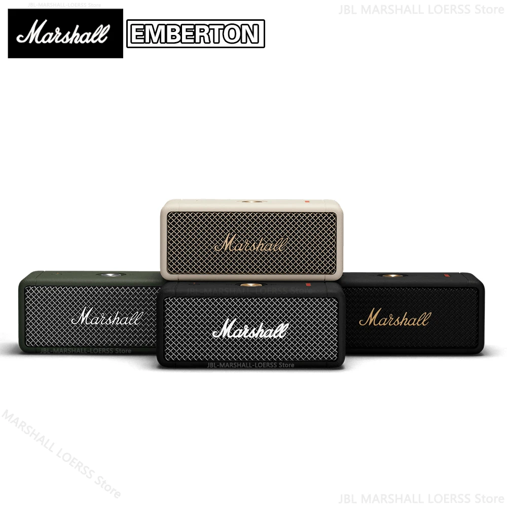 Marshall Emberton беспроводная bluetooth-колонка оригинальная портативная IPX7