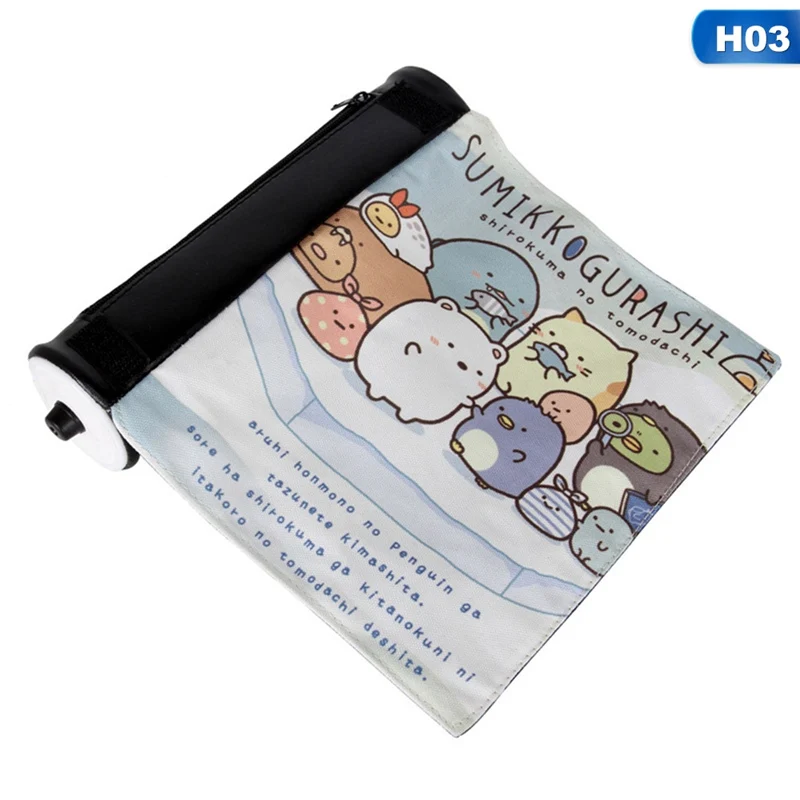 Чехол карандаш с логотипом аниме Sumikkogurashi для подростков студентов канцелярская