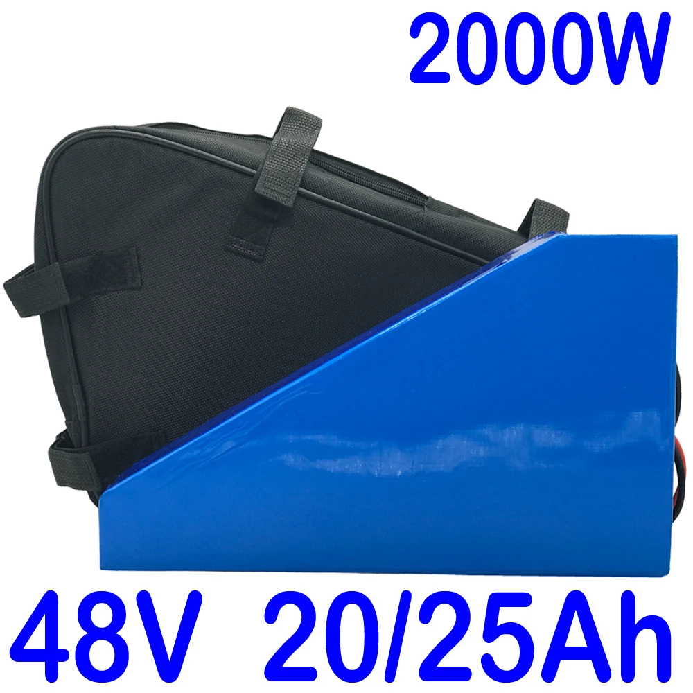 Литиевая батарея для электровелосипеда 48 В 1000 Вт 2000 13 Ач 15 18 20 25 | Спорт и