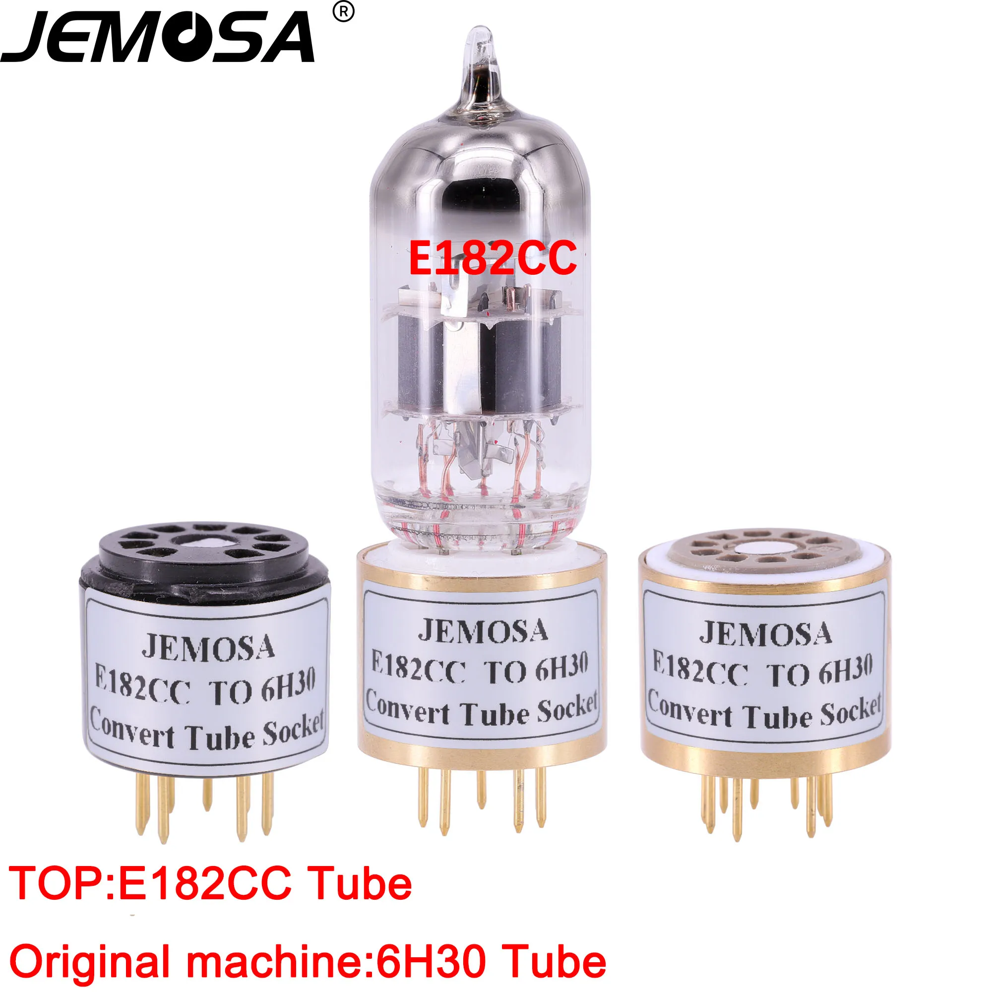 1 шт. E182CC 7119 5687 трубка (сверху) до 6H30 6N6 (снизу) DIY аудио усилитель вакуумная