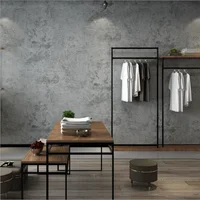 Industrial Style Wallpaper Grey Cement Concrete Contact Sticker Self Adhesive Removable Vinyl Wall Paper Roll