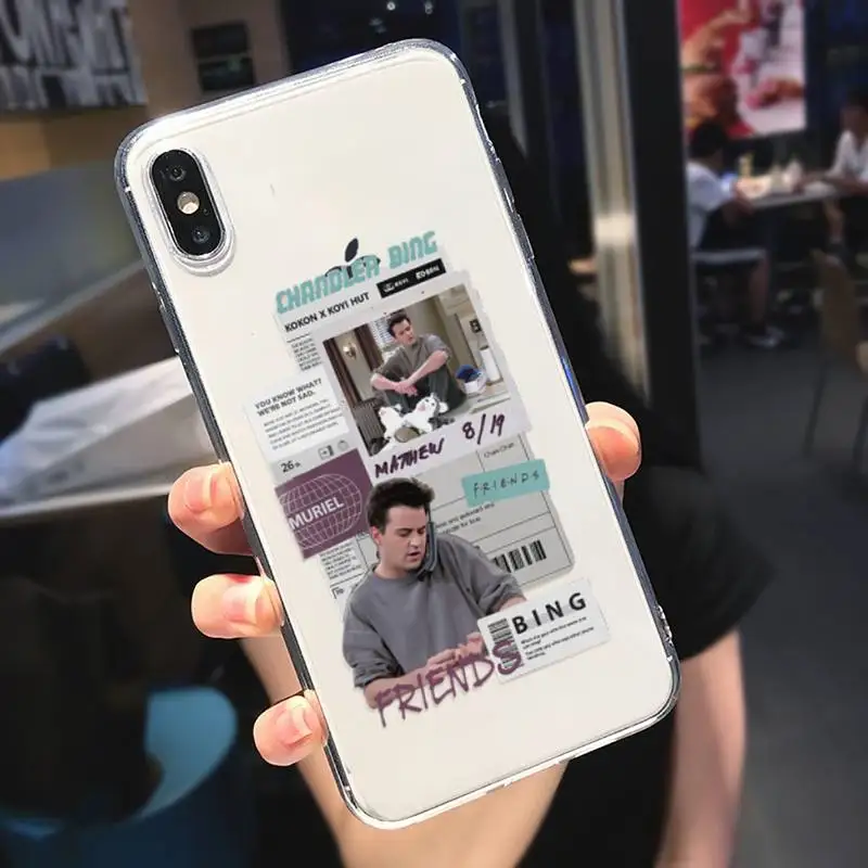 

Central Perk Friends coque best friend Phone Case Transparent for iPhone 6 7 8 11 12 s mini pro X XS XR MAX Plus