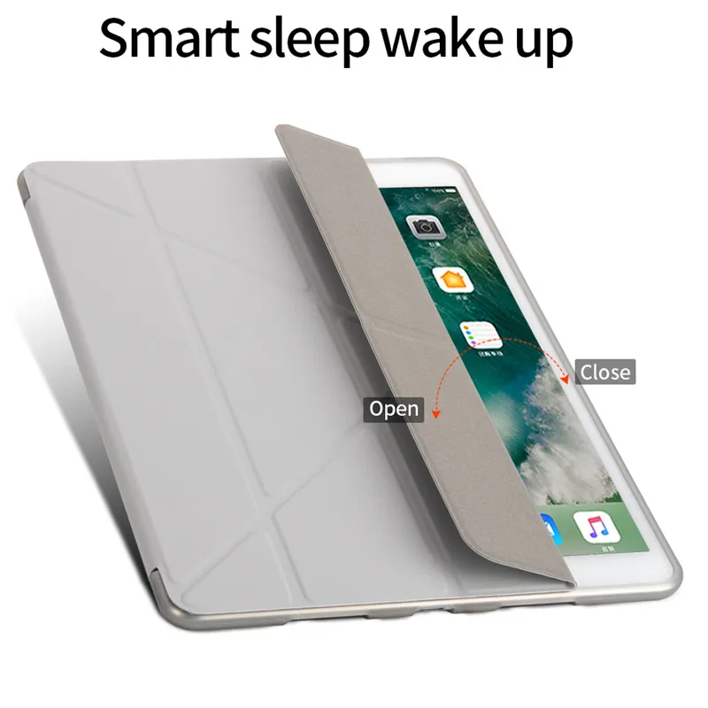 ТПУ чехол для iPad Pro 10," Air 3 тонкий мягкий сенсорный Магнитный чехол-подставка для iPad 9,7 чехол 5th 6th чехол для планшета+ ручка