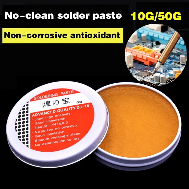10g/50g Environmental Soldering Paste Mild Rosin Flux Welding Gel Tool for Metalworking Electrical | Инструменты