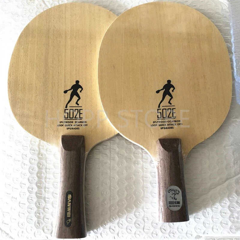 

SANWEI 502E Table Tennis Blade 5 plywood+ 2 LD carbon fiber All-around training ping pong racket bat paddle