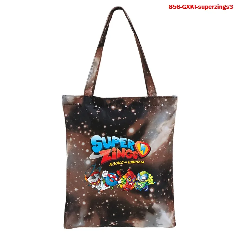 

Shopping Bags SupeZings Tote Bag Harajuku Handbags Shoulder Bags Casual Handbag Women Canvas Bag Foldable & Reusable Kawaii Bag