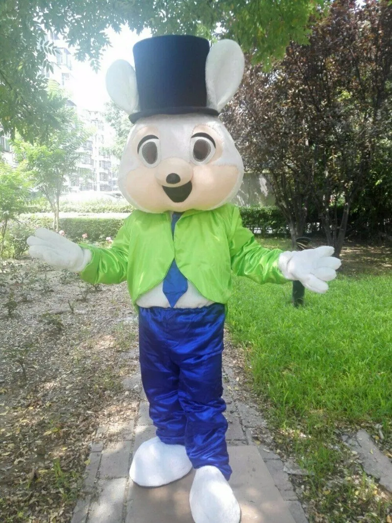 

Rabbit Mascot Costume Cosplay Party Game Dress Unisex Advertising Halloween Adult High Quality Cartoon Character Unisex Clothing