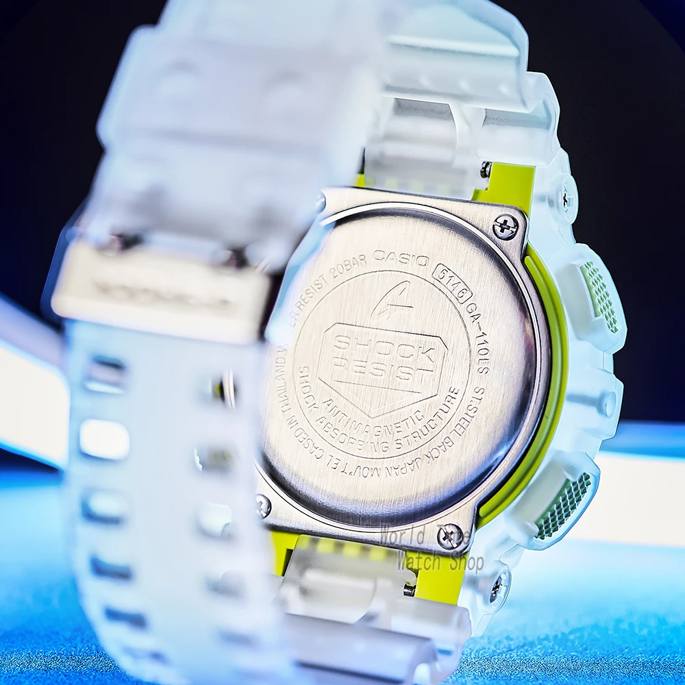 Часы Casio g shock мужские спортивные брендовые Прозрачные наручные часы с твердостью