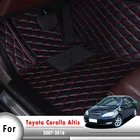 Коврики для Toyota Corolla Altis 2016 2015 2014 2013 2012 2011 2010 2009 2008 2007