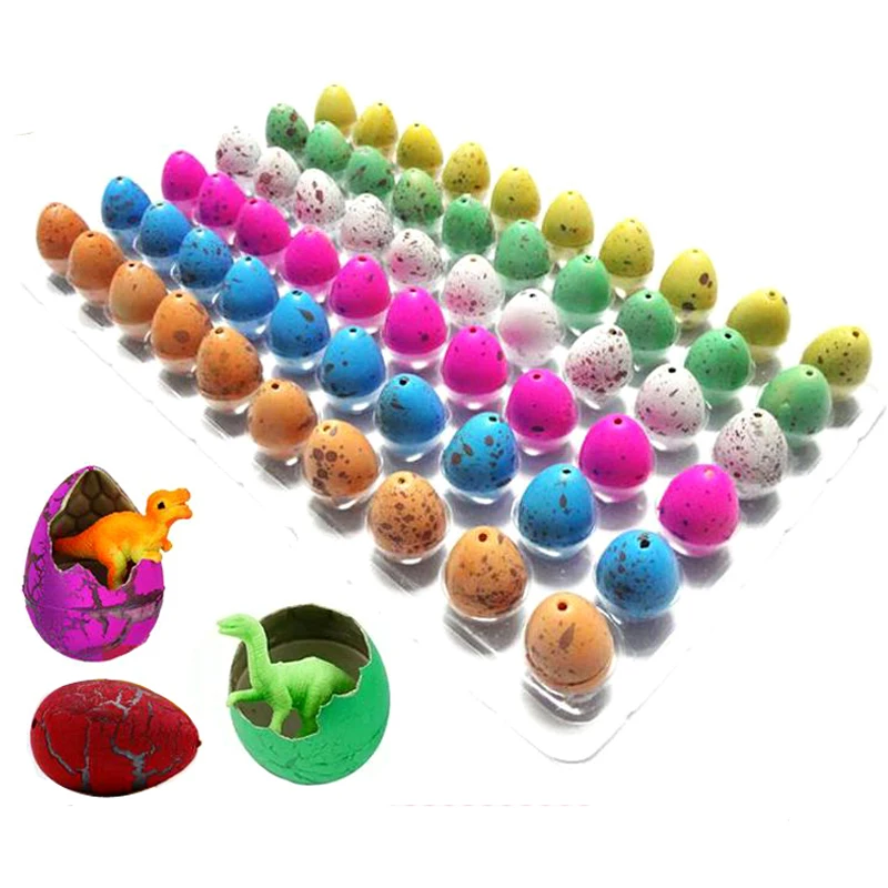 

12PC Educational Toys Hatching Dinosaur Eggs In Water Mini Dinosaurs Grow Novel Watering Children'S Toys Gifts