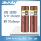 Аккумуляторные литиевые батареи LiitoKala, 3,7 в, 18650 HG2, 3000 мАч