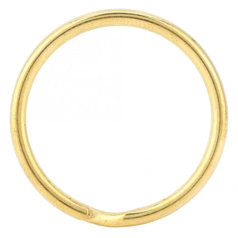 10 шт. латунное кольцо для ключей Золотая сумка крюк соединитель брелок сделай сам