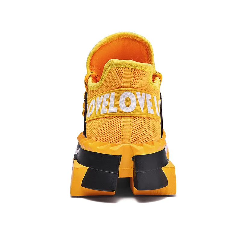 

Casual Shoes Men Breathable Outdoor Fashion Sneakers Stylish Height Increasing Sock Trainers Light Running Plus Size 39-47