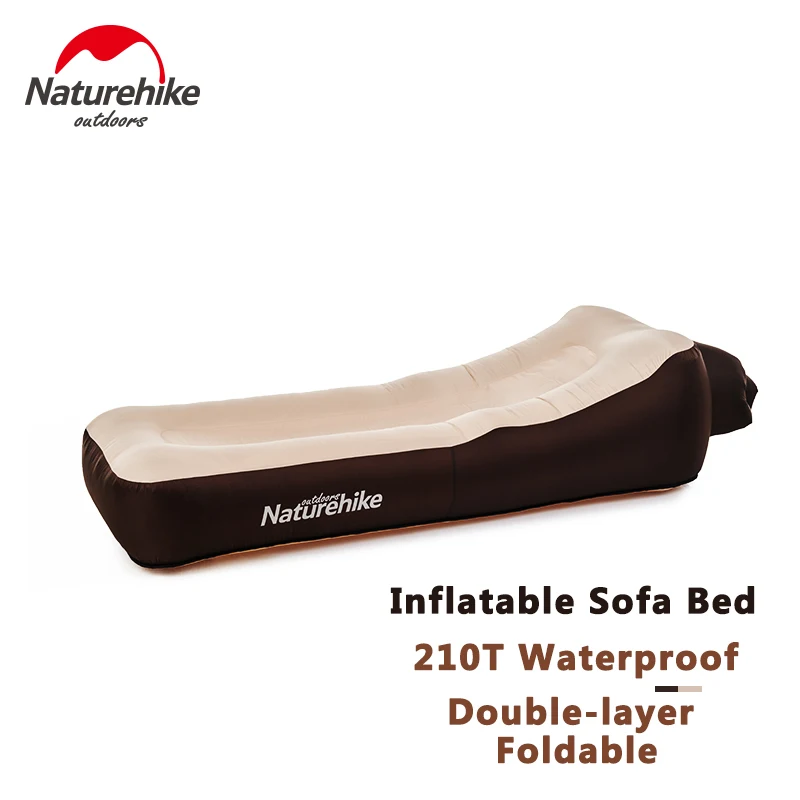 Надувная воздушная кровать Naturehike 210T двухслойный водонепроницаемый пляжный