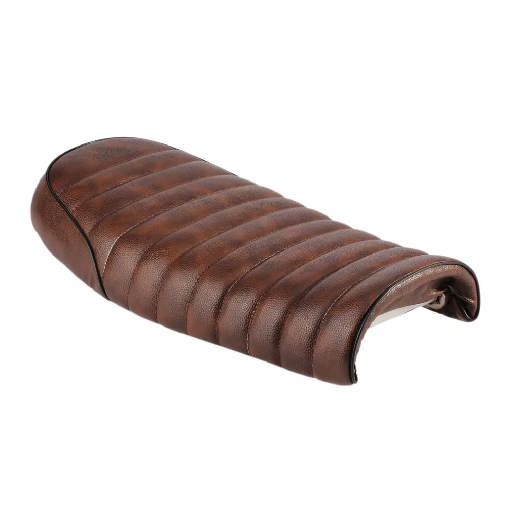 Мотоциклетная Подушка на сиденье в стиле ретро винтажное удобное седло для Кафе