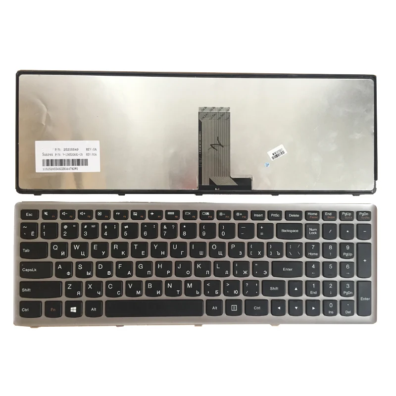 

New Russian Laptop keyboard For Lenovo U510 Z710 25211213 25211243 NSK-BF1SU 0KN0-B62RU13 9Z.N8RSU.10R V-136520MS1 RU keyboard