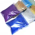 50 гпакет голографический порошок для ногтей мерцающий блеск для ногтей художественные украшения сделай сам серебристый золотой УФ Гель-лак для ногтей типсы пигментная пыль