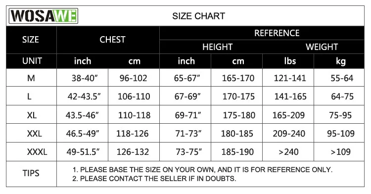 

WOSAWE Cycling Jerseys Men Breathable Mesh Quick Dry long sleeve ciclismo Bike MTB Racing Shirts Motorcycle Jersey bike Clothing