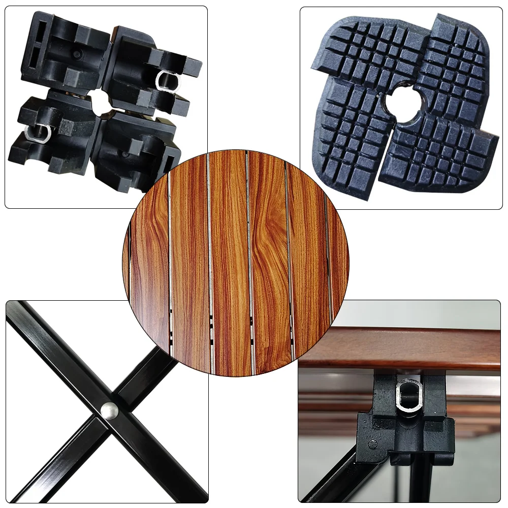 Складной стол из алюминиевого сплава для пляжа открытая площадка кемпинга