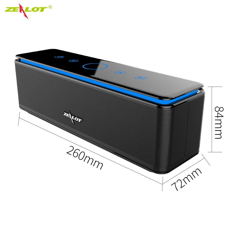 ZEALOT S7 100% оригинальная Bluetooth-колонка мини-динамик Беспроводная колонка