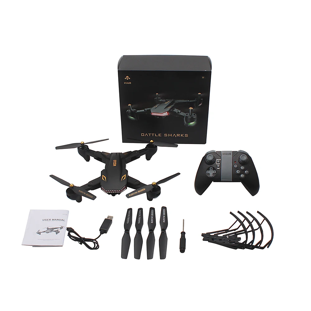 VISUO вертолет XS809S Профессиональный складной селфи мини Дрон камера WiFi FPV