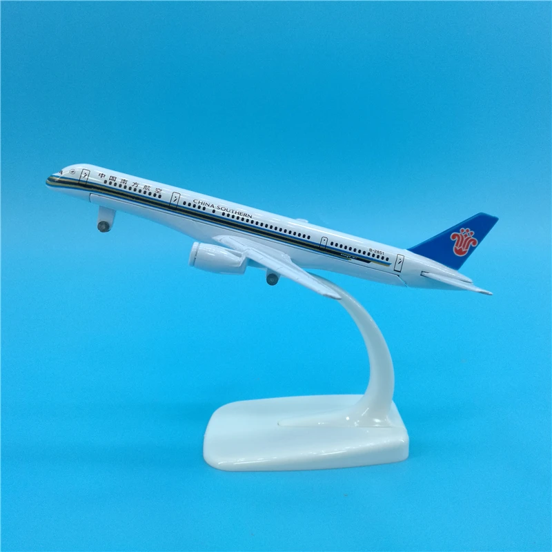 16CM 1:400 Модель B757-200 Китайских южных авиалиний с шасси W Base Landing Gears из сплава Самолет коллекционный дисплей.