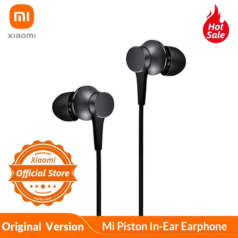 Оригинальные наушники вкладыши Xiaomi Mi Piston новая молодежная версия цветные 3 5 мм с